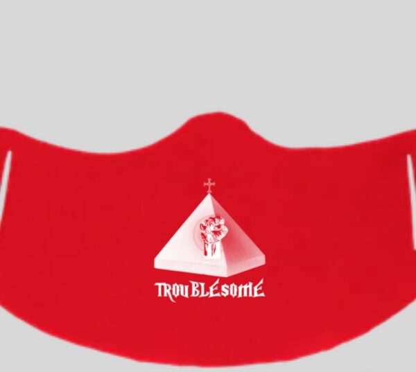 Troublesome Reusable Protective Face Mask (Red)